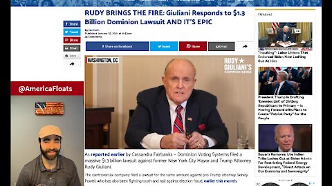 Giuliani Calls Dominion's BLUFF: 'Big Lie' $1.3B Election Lawsuit