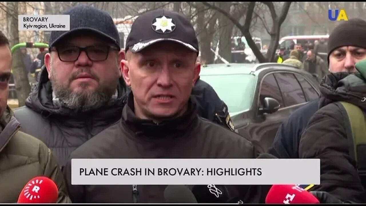 ￼ Helicopter crash in Ukraine