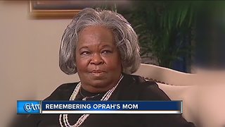 Oprah Winfrey's mother passed away Thanksgiving Day in Milwaukee home