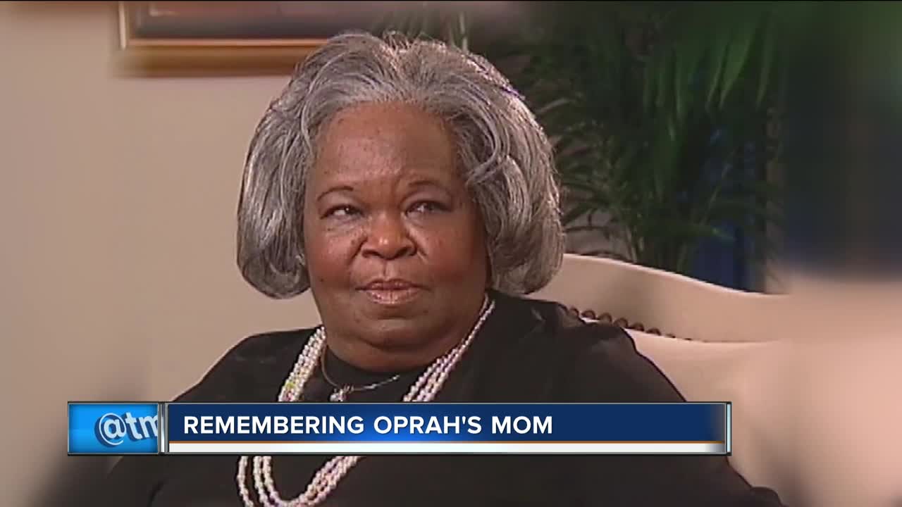 Oprah Winfrey's mother passed away Thanksgiving Day in Milwaukee home