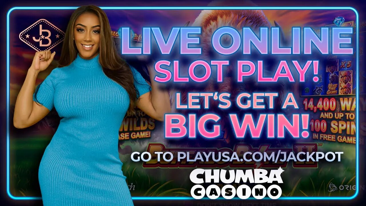 LIVE! 🔴 Online Slot Play ! Playing Chumba ! www.playusa.com/jackpot/