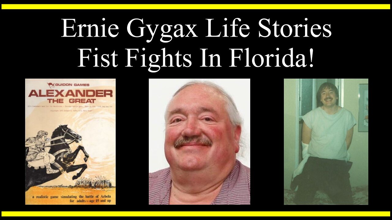 Ernie Gygax Life Stories: Fist Fights In Florida! (Part 4) (Interview)