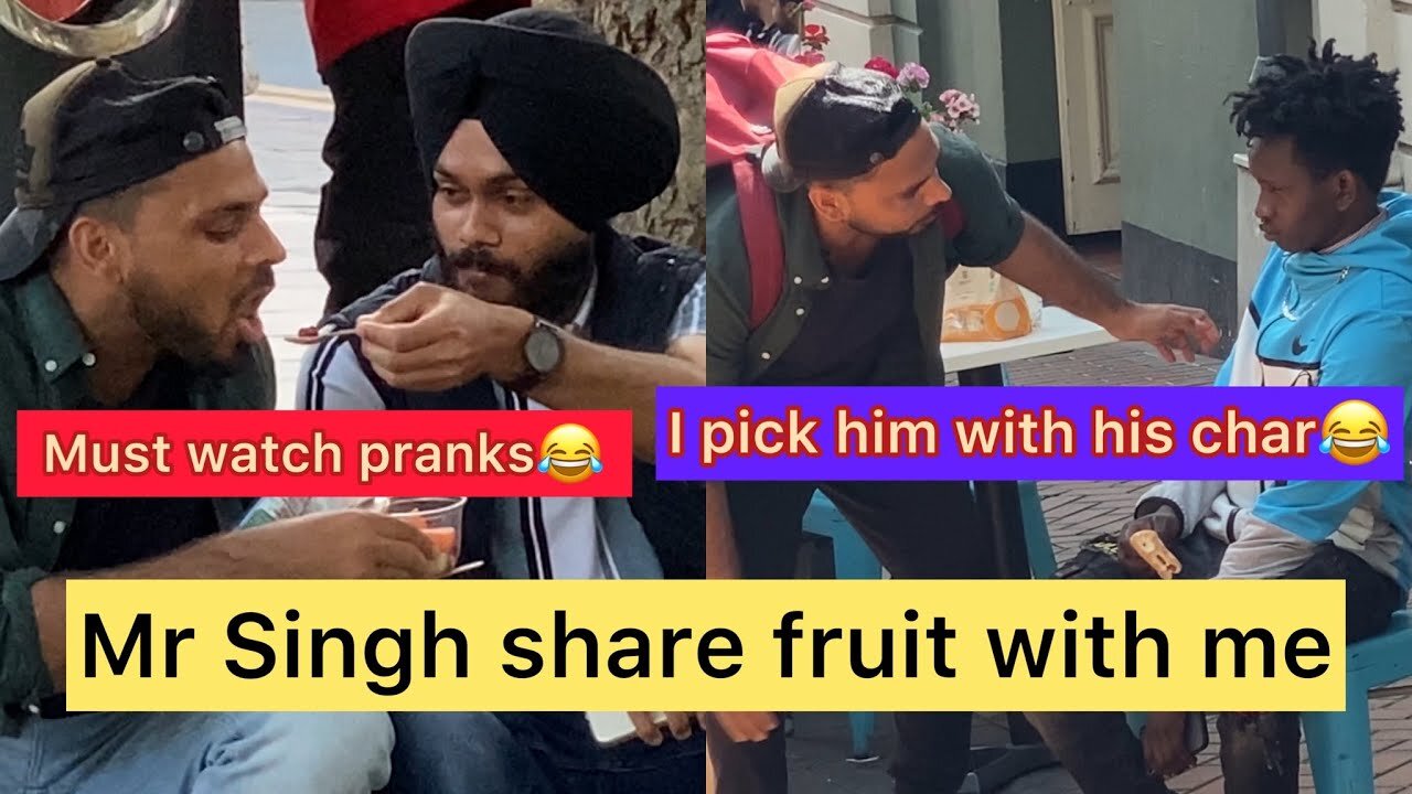 mr singh share fruit with me prank and more2024//Jokerpranks