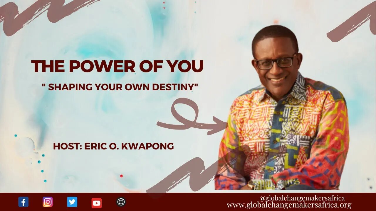 THE POWER OF YOU SHAPING YOUR OWN DESTINY