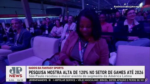 Pesquisa mostra alta de 120% no setor de games até 2026