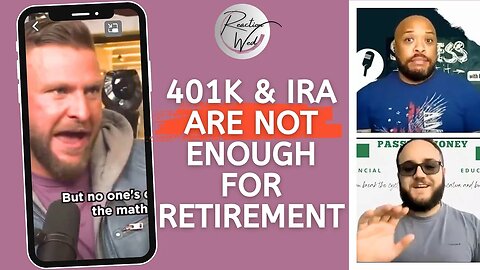 Reaction Video- Kris Krohn: "401k Will Keep The Middle Class Poor": Eps. 291 #401k #middleclass