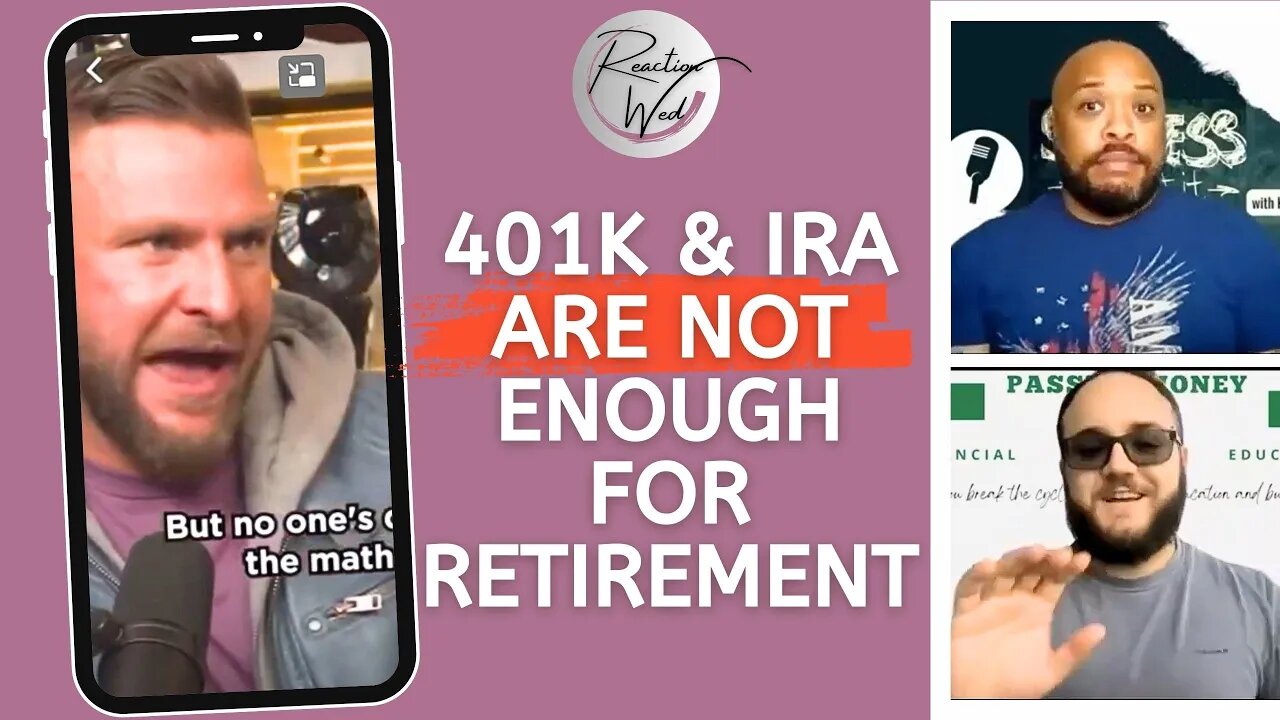 Reaction Video- Kris Krohn: "401k Will Keep The Middle Class Poor": Eps. 291 #401k #middleclass