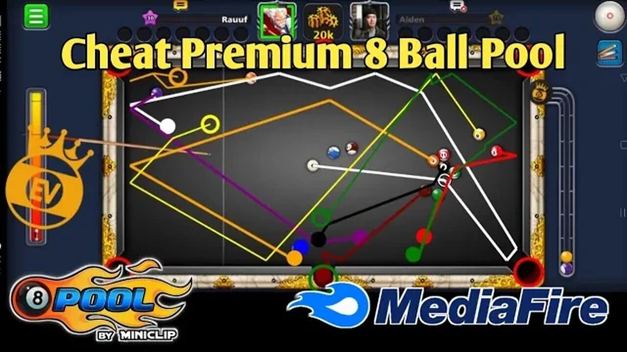 GARIS PANJANG OTOMATIS 8 Ball Pool Update No Root Anti Banned