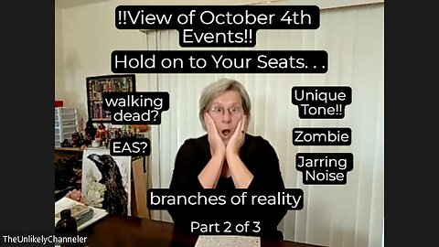 Pt 2 Hold on to Your Seats!! ref ClifHigh(again) October 4th Events Review Zombies-EAS-w/Guests