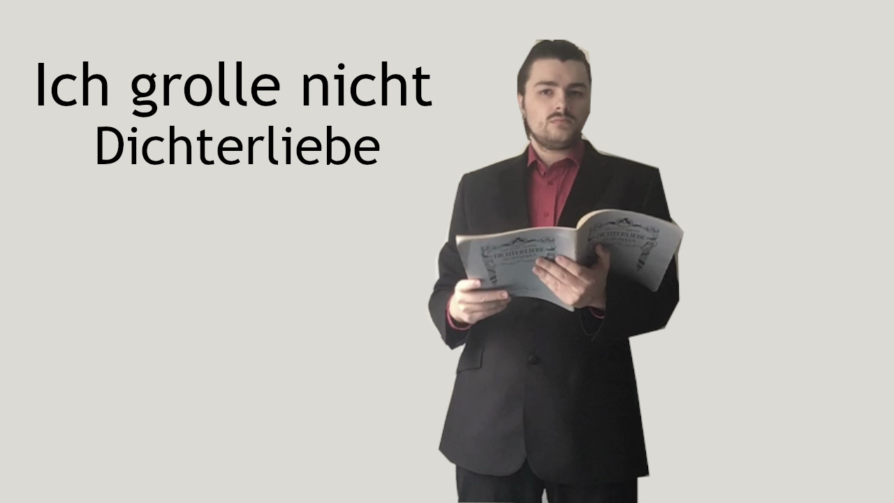 Ich grolle nicht - Dichterliebe - Robert Schumann