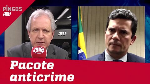 “O tempo do Congresso a ele pertence”, diz Moro sobre pacote anticrime