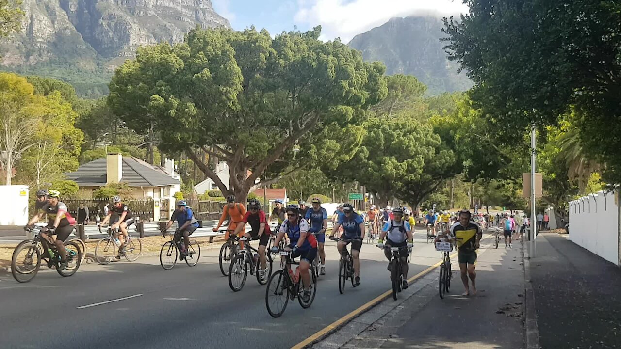 SOUTH AFRICA - Cape Town - Cape Town Cycle Tour 2020, Edinburgh Drive, M3 (Video) (wMU)