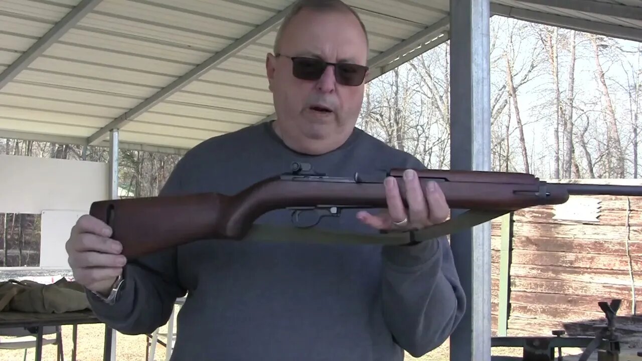 A little shooting with the M1 Carbine