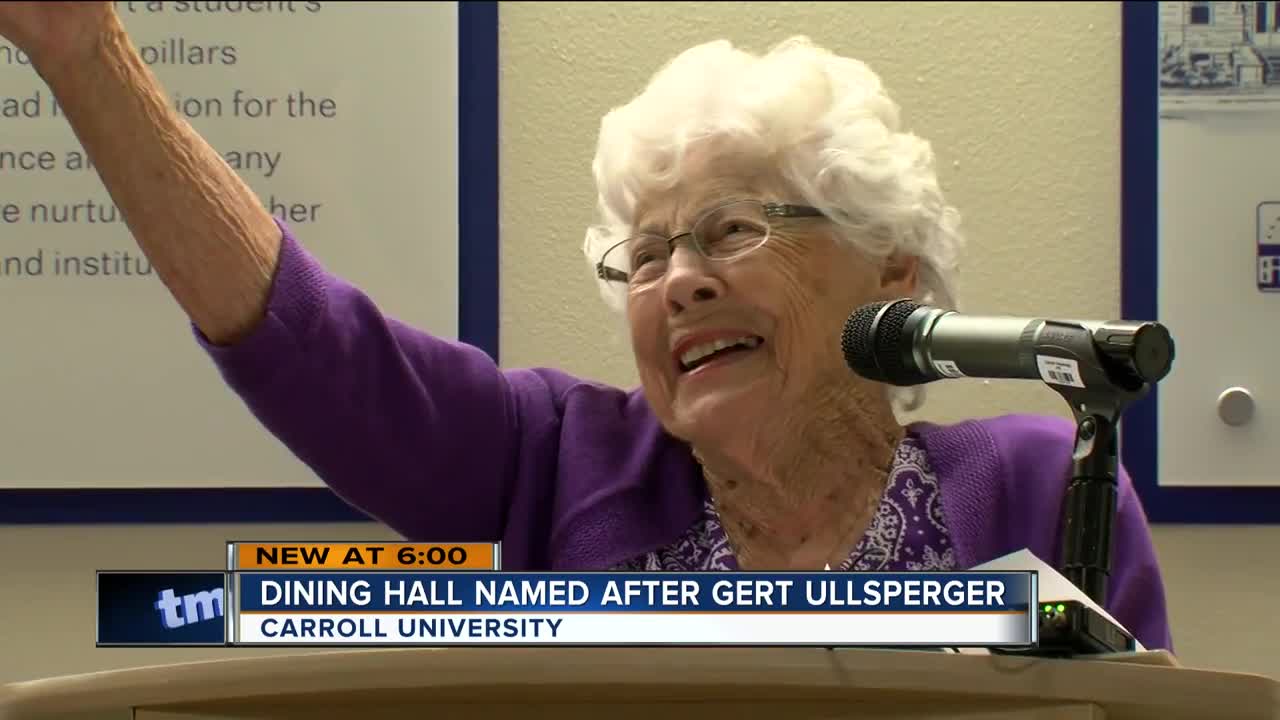 Carroll University names dining hall after faithful employee