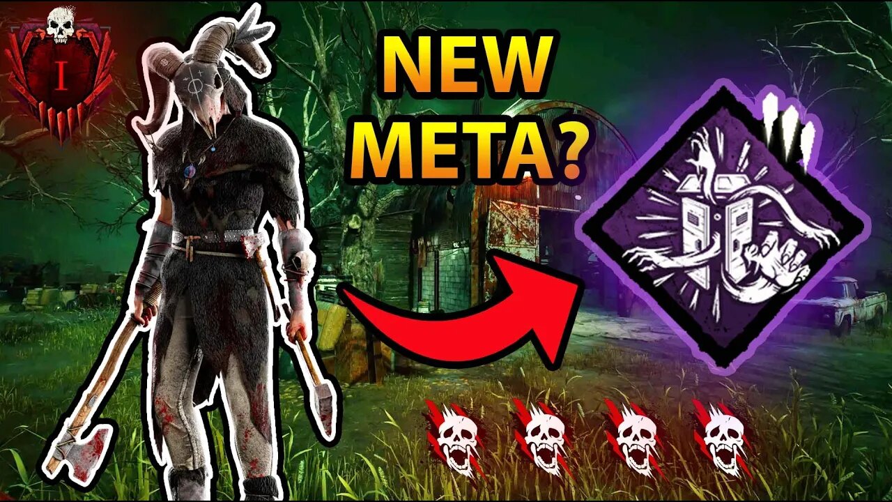 DARKNESS REVEALED HUNTRESS IS THE NEW META!? - DBD Rank 1 Killer Build