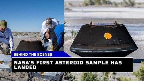 Our First Asteroid Sample Return Mission is Back on Earth on This Week