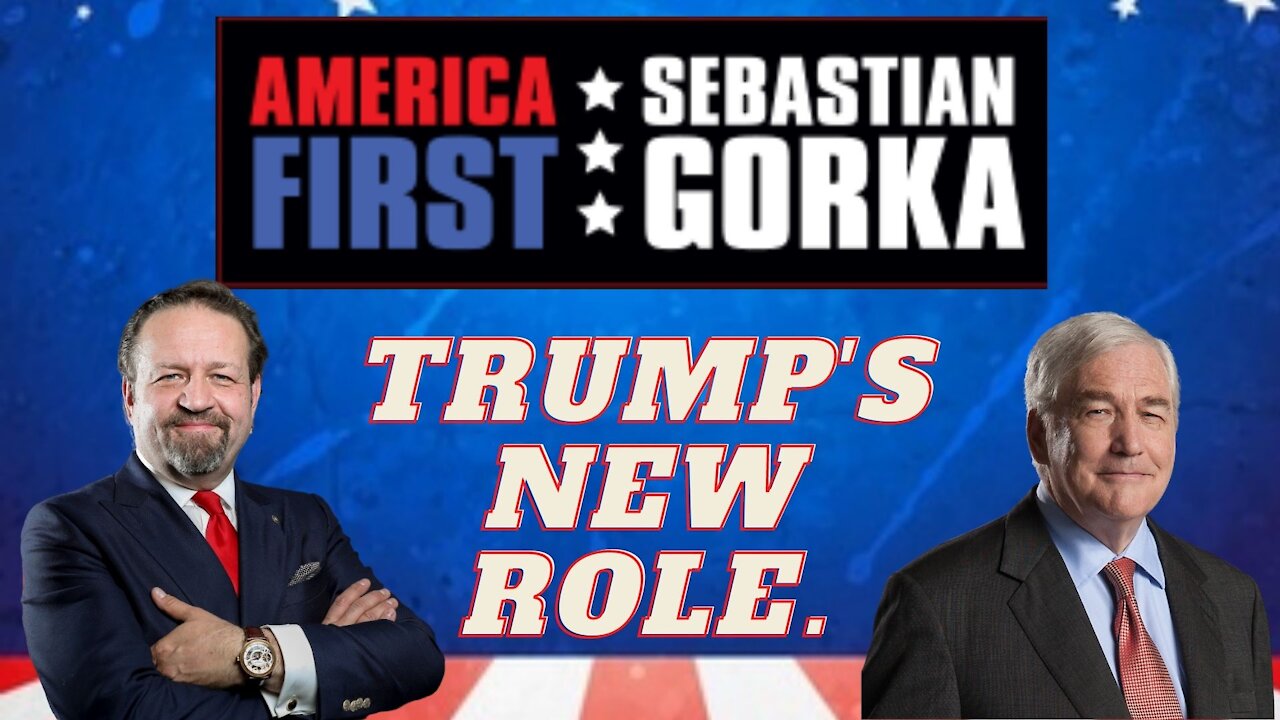 Trump's new role. Lord Conrad Black with Sebastian Gorka on AMERICA First