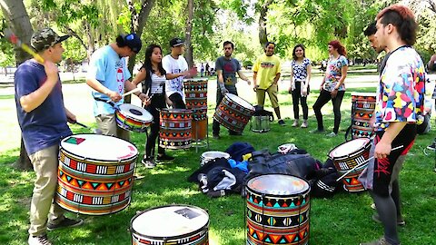 Batucada sound of struggle in Chile