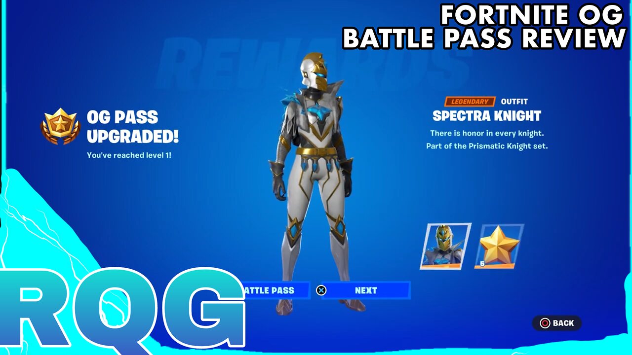 THIS BATTLE PASS IS SMALL!!!! (PAUSE) FORTNITE OG BATTLE PASS REVIEW