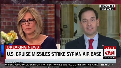 Rubio discusses U.S. airstrikes in Syria on CNN's New Day