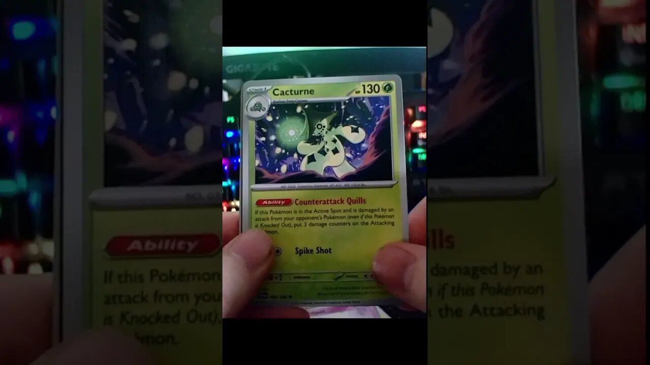 Opening Pokemon Scarlet/Violet Booster Pack #11