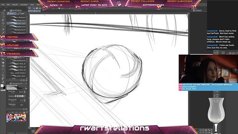 Highlight: Draw, Chat & Chill: Drawing for Subs/ Movie Tuesday