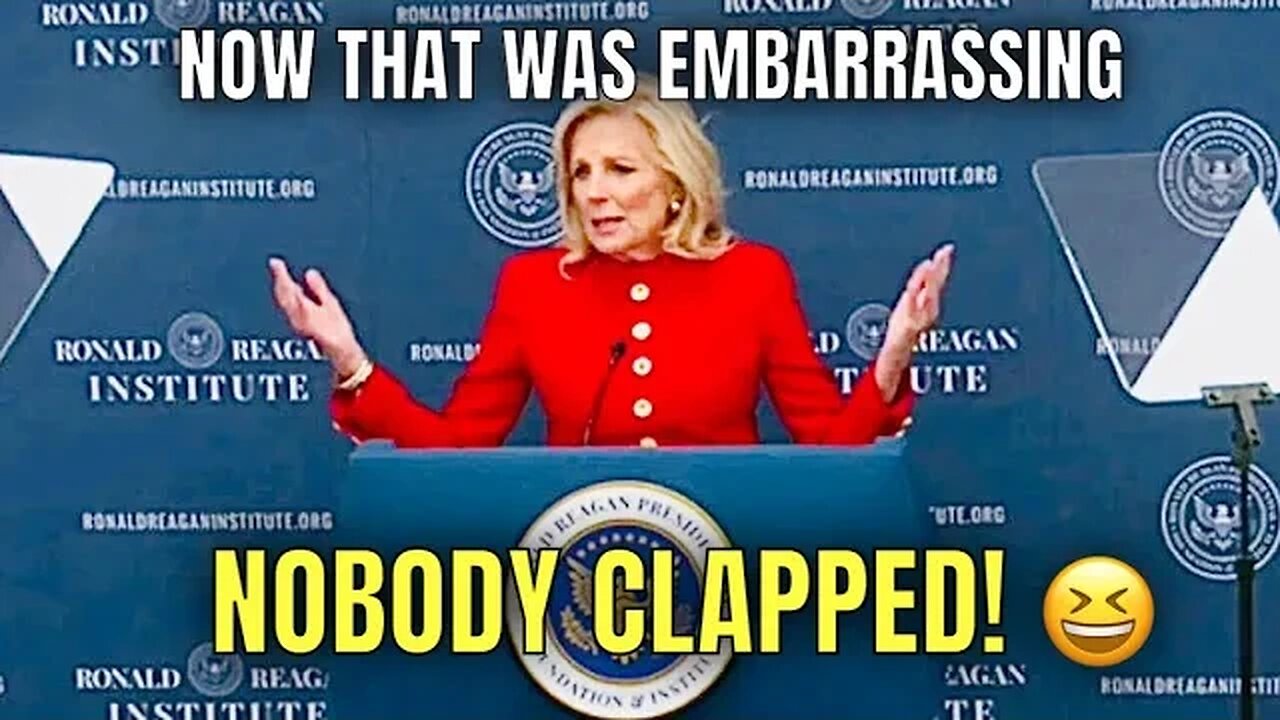 Jill Biden Just Had a “Please Clap” Moment…