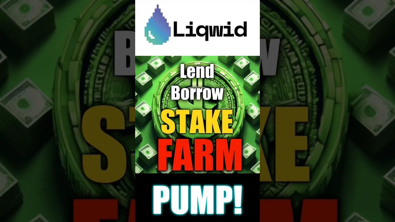 Cardano: Liqwid PUMP💥 Stake, Farm And EARN. #cardano #liqwid #farm