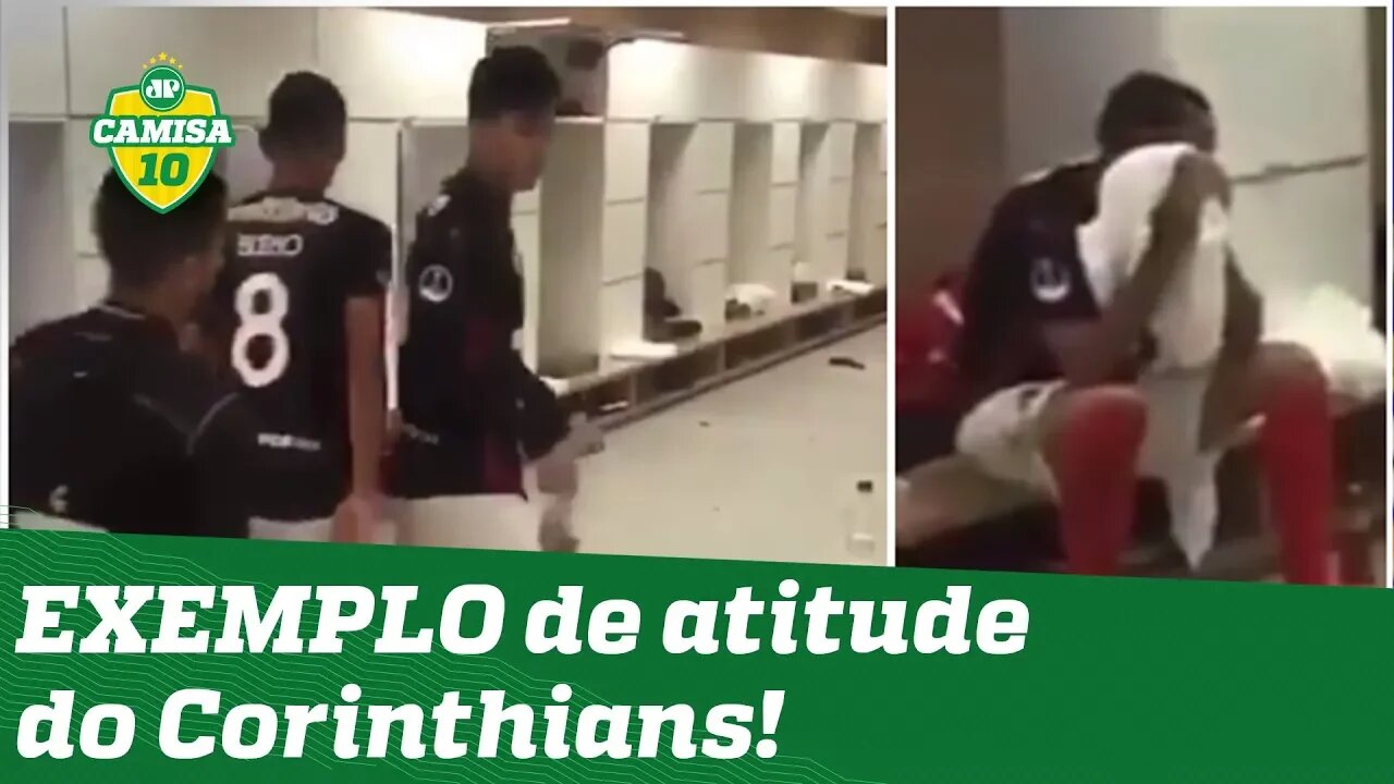 EXEMPLO! OLHA o que o Corinthians fez com o Lara após jogo!