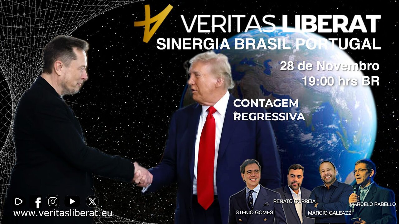 SINERGIA BRASIL PORTUGAL - 29/11/2024 - CONTAGEM REGRESSIVA