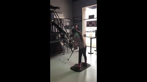 Golf Lesson at Robogolf