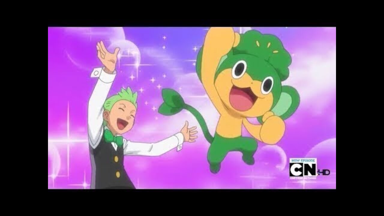 Pokemon Best Wishes Cilan gushes about his Pansage