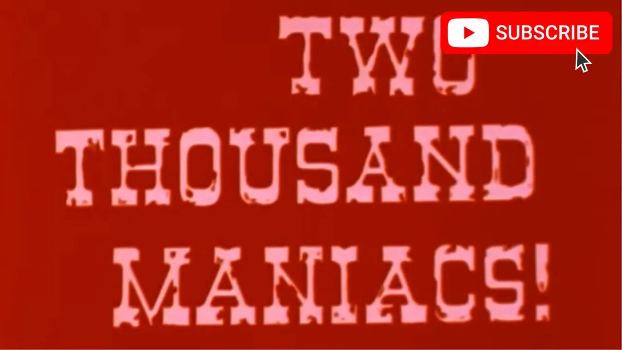 TWO THOUSAND MANIACS (1964) Trailer [#twothousandmaniacs #twothousandmaniacstrailer]