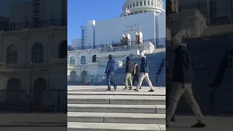 1/9/23 Nancy Drew-Video 2(12:00pm)-West side Capitol Peek-Don't Run Joe Billboard Rolling Around...