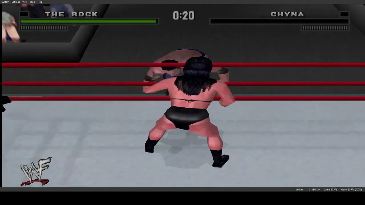 wwf attitude ps1: short match #28