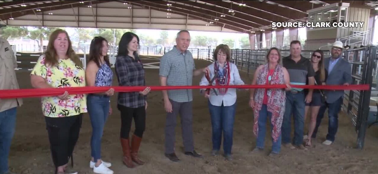 Horseman's Park unveils renovated arena in Las Vegas