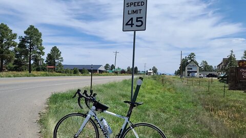 Livestream Test Biking To Pagosa On Highway