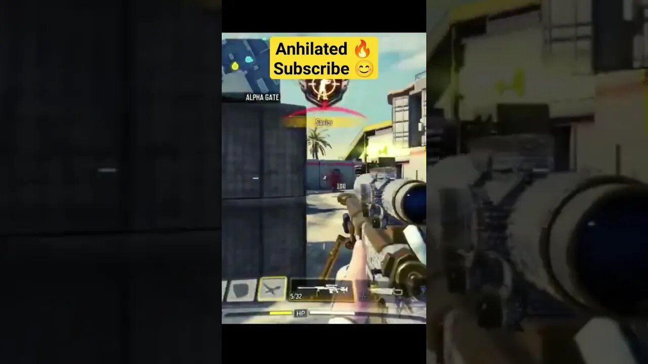 Sniper combat #cod - call of duty mobile Sniper gameplay #shorts