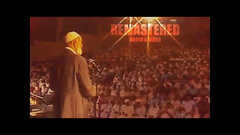 017. REMASTERED Ahmed Deedat's 'Al-Quran The Miracle of Miracles' Lecture Abu Dhabi, UAE