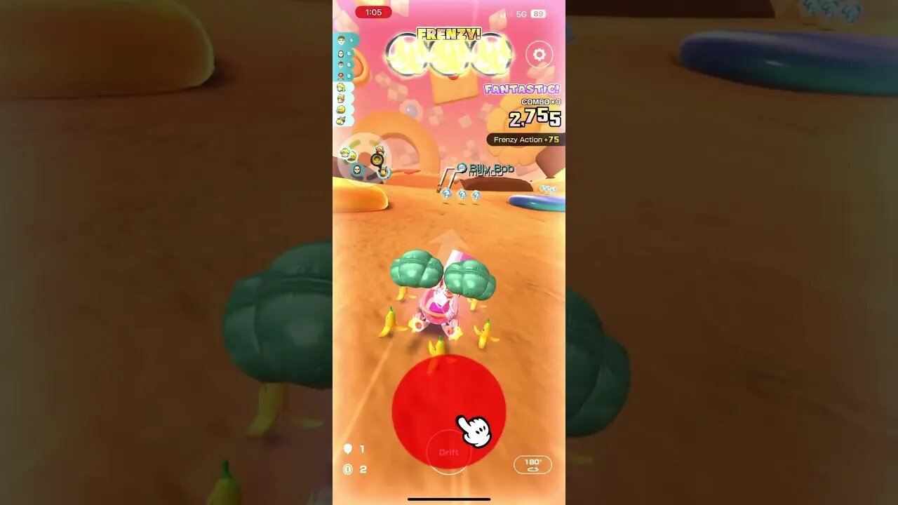 Mario Kart Tour - Cloud-Shaped Balloons Gameplay (Mii Tour 2023 Token Shop Reward)