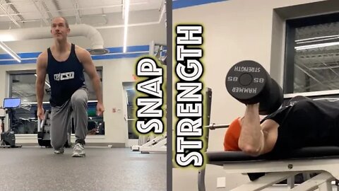 Monday Morning Gym Training | Strength & Snap