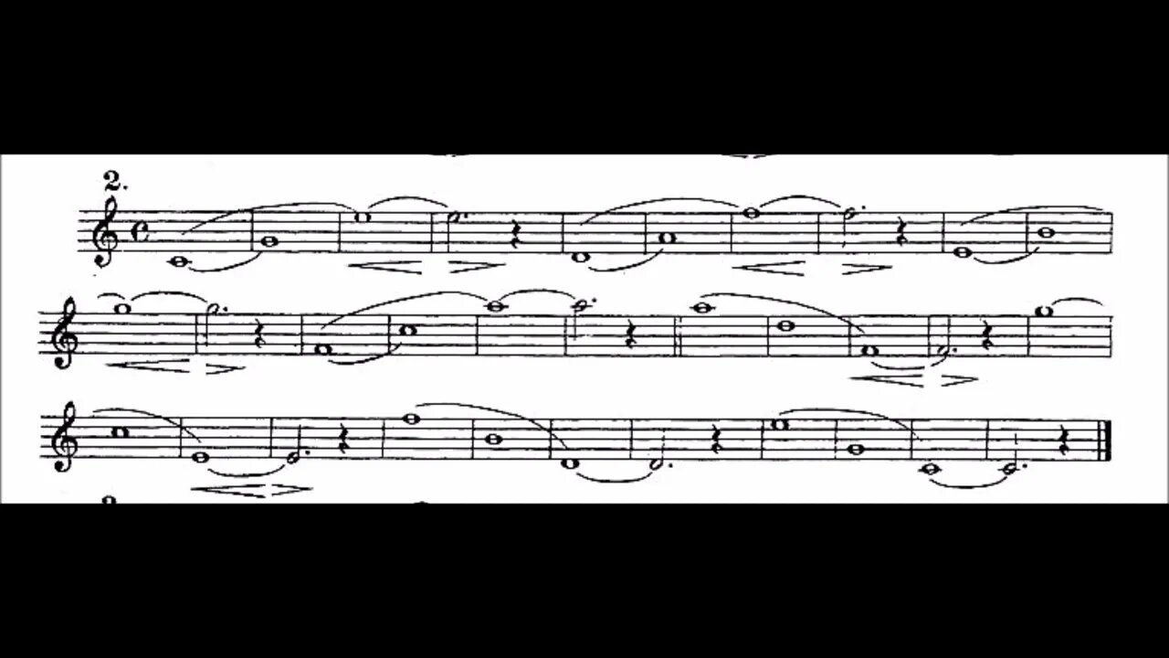 August W. Johanson - RUSSIAN Method for Trumpet - Long Notes 2