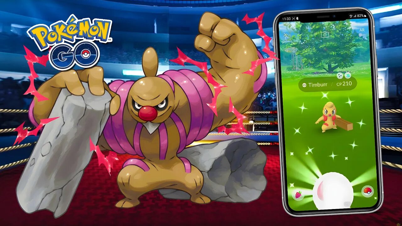 BOMBA! Dia da Comunidade do TIMBURR! CONKELDURR MONSTRÃO, MUITOS BÔNUS E MAIS! Pokémon GO!