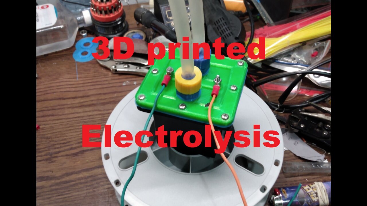3d printed electrolisis machine