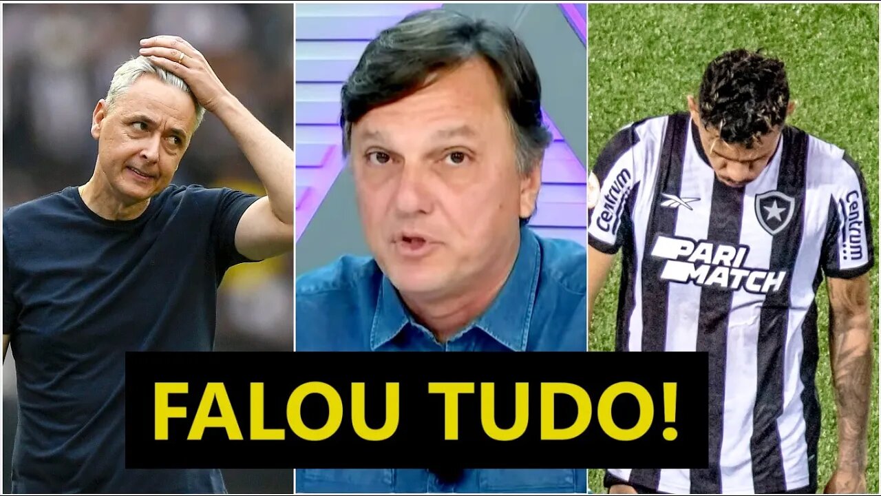 "Os botafoguenses ME DETESTAM, mas é A REALIDADE! Cara, o Botafogo..." Mauro Cezar FALA TUDO!