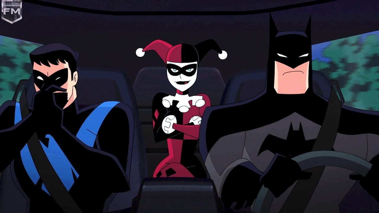 Harley Quinn farts in the Batmobile | Batman and Harley Quinn