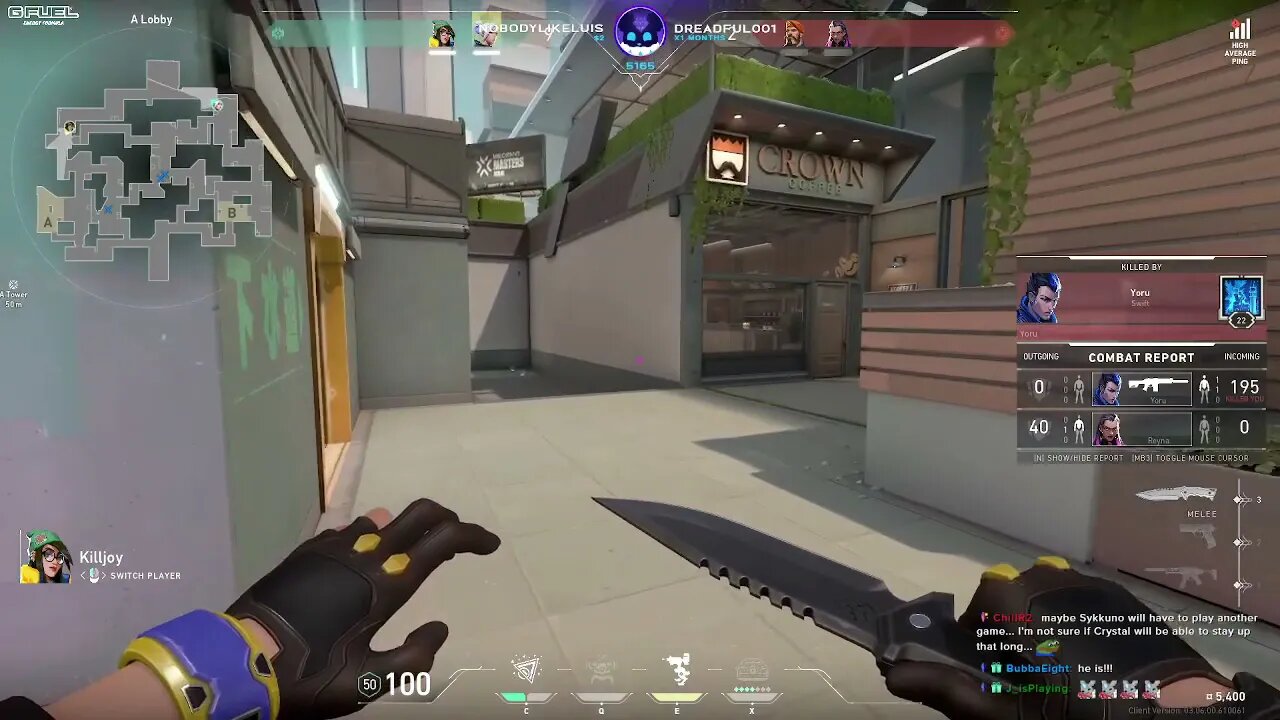 look at his movements