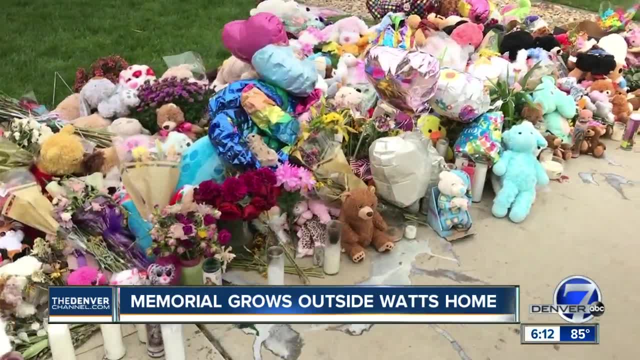 Memorial grows outside Watts family home in Frederick