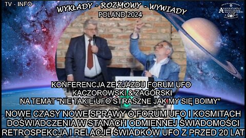 NOWE CZASY NOWE SPRAWY O FORUM UFO I KOSMITACH. DOŚWIADCZENIA W STANACH ODMIENNEJ ŚWIADOMOSCI. RETROSPEKCJA I RELACJE ŚWIADKÓW UFO Z PRZED 20 LAT.