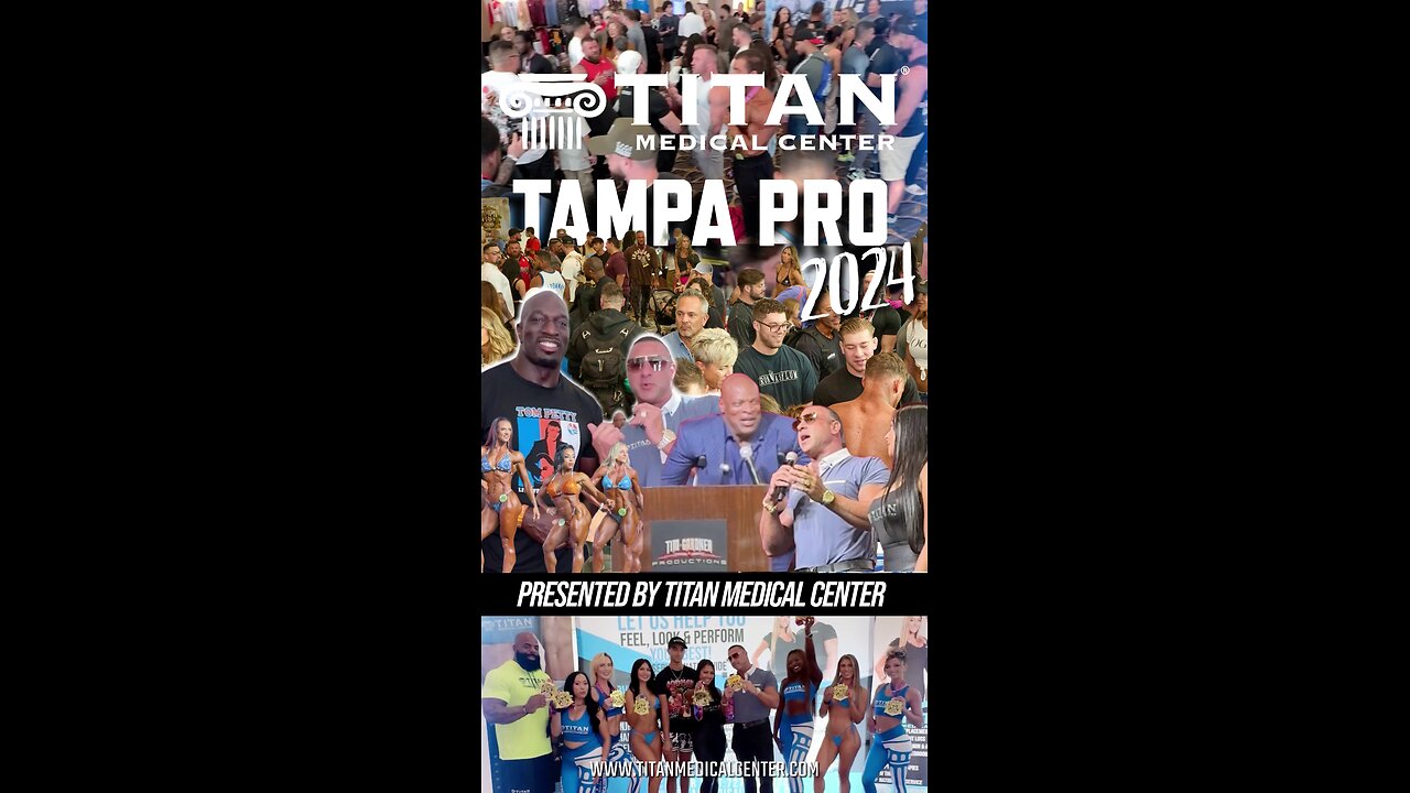 #TitanMedical at the Tim Gardner’s 2024 Tampa Pro Bodybuilding Competition!